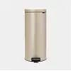 Image de Brabantia Poubelle À Pédale 30 L Or Métallisé