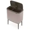 Image de Poubelle cuisine 34 L taupe BO TOUCH BIN