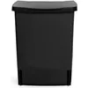 Image de BRABANTIA Poubelle Builtin bin 10L Rectangulaire Noir