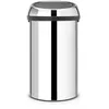 Image de BRABANTIA Poubelle Touch Bin 60 L gris brillant