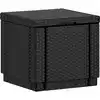 Image de Pouf De Rangement Cube Graphite 213816 Keter