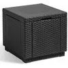 Image de Keter Pouf de rangement Cube Graphite 213816 422801