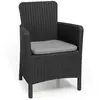 Image de Chaise De Salle À Manger De Jardin Trenton Graphite Keter