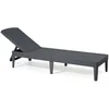Image de Bain de Soleil 4 Positions Résine Gris graphite Marie KETER
