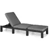 Image de Chaise Longue Avec Coussin Daytona Graphite Keter