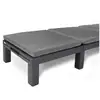 Image de Keter chaise longue avec coussin daytona graphite DAYTONADELUXGR