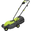 Image de Tondeuse Gazon Électrique 1100W - Kinzo - Coupe 32cm - Bac de Ramassage