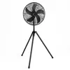Image de Ventilateur sur Pieds 50W Design Trépied Télescopique réglable 125-145Cm 3 vitesses Oscillant Inclinable Lifetime Air