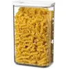 Image de Rosti Mepal Modula boîte de rangement 2000 ml - rectangulaire jaune couvercle transparent empilable