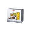 Image de Boîtes de rangement - ROSTI MEPAL - Set de 5 - Transparent - Plastique - Rectangulaire