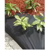 Image de Bâche De Sol Contrôle Des Mauvaises Herbes 120 G/m² 1x10m Noir Nature