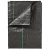 Image de Toile de paillage nature tissee anti mauvaises herbes 1 x 50 m noire 100 g m2 6030341