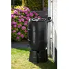 Image de Récupérateur D'eau De Pluie 120 L 51x81 Cm Noir Nature