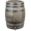 Image de Récupérateur D'eau Avec Aspect De Bois 50 L 38x49,5 Cm Marron Nature