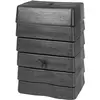 Image de Baril D'eau De Pluie 168 L Anthracite Nature