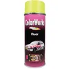 Image de Peinture aérosol - Colorworks - Jaune - Fluorescente - 400 ml - Rendement 10 m²/l