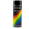 Image de Bombe peinture noir métallisée Motip 400ml