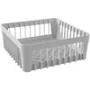 Image de Panier lave-vaisselle - HENDI - 40x40 cm - Pour verres - Hauteur 150 mm - Compatible lave-vaisselle