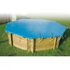 Image de Bâche de sécurité pour piscine UBBINK 400x820 en PVC 550g/m² - Bleu
