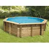 Image de Piscine Bois Océa 5,10 X 1,20 M - Liner Beige - Ubbink