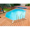 Image de Piscine Bois Azura 4,90 X 3,55 X 1,30 M - Liner Bleu - Ubbink