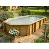 Image de Piscine Bois Azura 7,50 X 4,00 X 1,30 M - Liner Beige - Ubbink