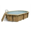 Image de Piscine Bois Azura 4,00 X 3,00 X 1,20 M - Liner Beige - Ubbink