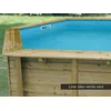 Image de Liner Seul Bleu Pour Piscine Bois Azura Ø 4,10 X 1,20 M - Ubbink