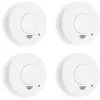 Image de Détecteur de fumée - Smartwares - RM250/4 - 4 pièces - Piles incluses - Alarme 85 dB
