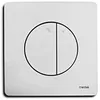 Image de Plaque de commande WISA modèle QUADRO GAIA double volume ABS chrome mat.