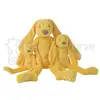 Image de Happy Horse Peluche Lapin Richie Jaune - Doudou Lapin 38cm