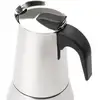 Image de Leopold Vienna Lv113003 Machine À Café Manuelle Cafetière À Moka 0,4 L Argent