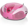 Image de Lenco Scd-37 Usb Pink - Radio Fm Et Lecteur Cd/usb Portable - Rose