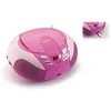 Image de Lenco SCD-37 USB Pink - Radio FM et lecteur CD/USB portable - Rose