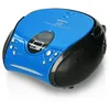 Image de Lenco SCD-24 - Radio portable avec lecteur CD - Bleu-noir