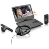 Image de Lenco DVP-1010BK - Lecteur DVD portable de 10 pouces avec connexion USB casque et dispositif de suspension