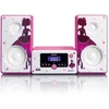 Image de Lenco Mc-020 Princess - Mini-chaîne Avec Radio Fm, Bluetooth®, Usb Et Entrée Aux - Princesse