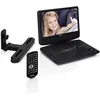 Image de Lenco DVP-901BK - Lecteur DVD portable de 9 pouces avec connexion USB et dispositif de suspension - Noir