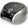 Image de Lenco SCD-24 Black/Silver - Radio portable avec lecteur CD - Noir/argent
