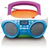 Image de Lenco SCD-41 - Radio FM portable Lecteur CD/USB - Multicolore