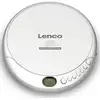 Image de Lecteur cd portable avec protection contre les chocs lenco argent CD-201SI
