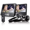 Image de Lenco MES-415 - Lecteurs DVD USB Duo portables - Noir