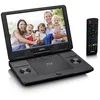 Image de Lenco BRP-1150BK - Lecteur DVD / Blu-ray portable 11.5 avec USB et SD - Noir