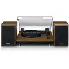 Image de Platine vinyle avec 2 haut-parleurs external lenco chêne LS-100WD