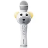 Image de Lenco Bmc-060wh - Microphone Karaoké Avec Bluetooth®, Slot Sd, Lumières, Sortie Auxiliaire - Blanc