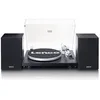 Image de Lenco LS-500BK - Platine avec amplificateur intégré Bluetooth® et deux enceintes externes - Noir