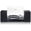 Image de Platine vinyle avec amplificateur intégré, bluetooth® et deux enceintes externes lenco noir LS-500BK