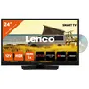 Image de Lenco DVL-2483BK (V2) - 24 Smart TV avec lecteur DVD intégré et adaptateur voiture 12 V - Noir