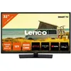 Image de Lenco LED-3263BK (V2) - 32 Smart TV Android avec adaptateur voiture 12 V noir