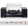 Image de Lenco LS-301BK - Platine avec Bluetooth® et deux haut-parleurs externes noir